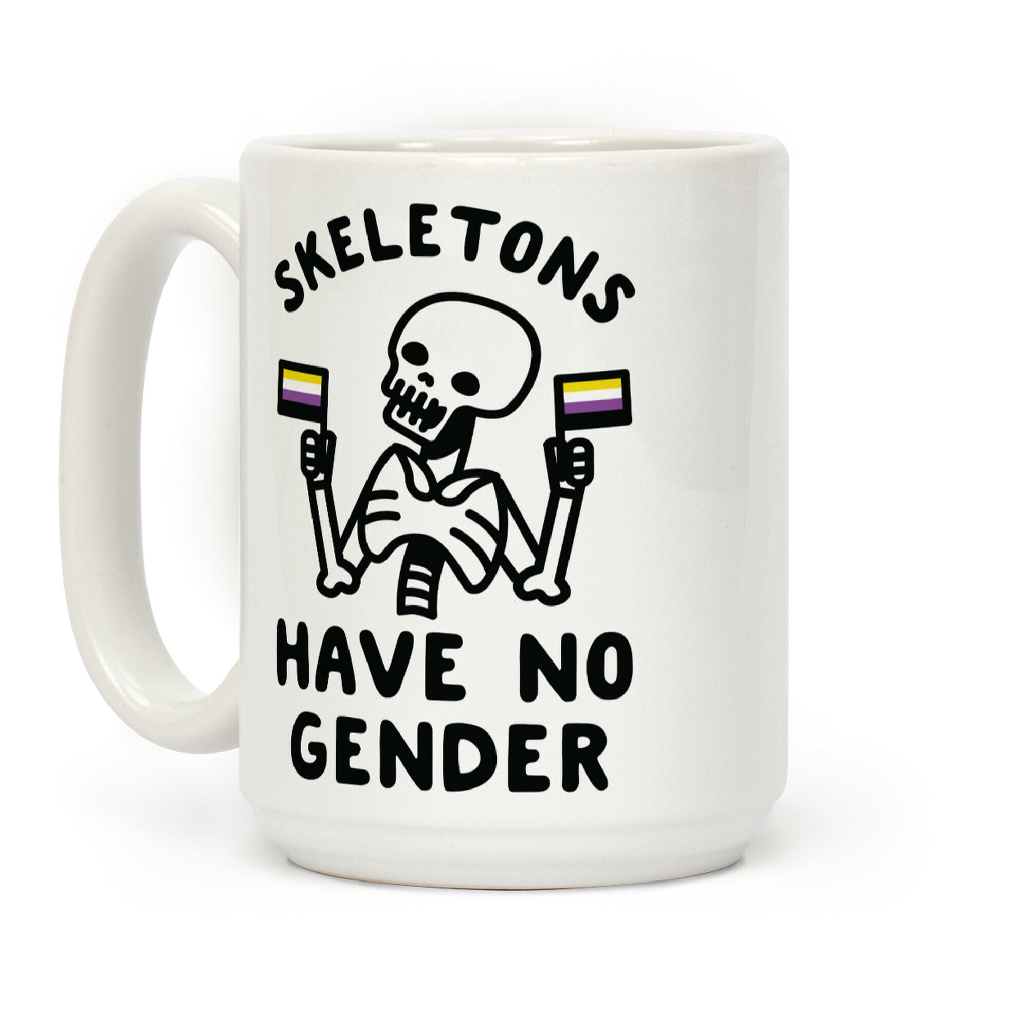 Skeletons Have No Gender Coffee Mug